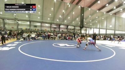 16U Boys FS - 144 lbs Cons. Round 6 - Miles Higgins, HI vs Cole Danger Stevenson, CA