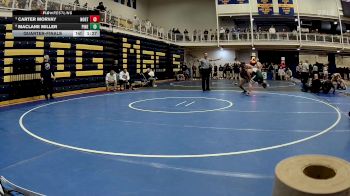 172 lbs Quarterfinal - Carter Morvay, North Hills vs Maclane Miller, Pine Richland