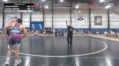 132 lbs Jaxon Petersen, Nebraska vs Santino Cerrone, Connecticut