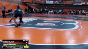 157 lbs Cons. Round 4 - Landen Orthman, Burley vs Zuriel Mildren, Elko