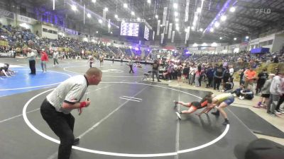 116 lbs Quarterfinal - Yanessa Ledford, Del Norte vs Kynnlie McCabe, Nucla