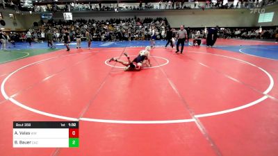 150 lbs Round Of 16 - Andrew Valas, Westwood vs Brandon Bauer, Central Arkansas Christian