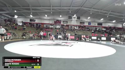 184 lbs Cons. Round 4 - Dante Roggio, UMary vs Aidan Petersen, Indianapolis