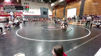 190 lbs Champ. Round 2 - Malachi Hilton, Natrona County vs Braxten Crow, Sheridan