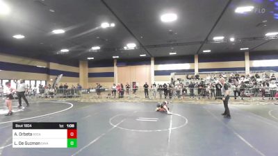 65 lbs Quarterfinal - Aiden Orbeta, SoCal Grappling WC vs Logan De Guzman, Savage House WC