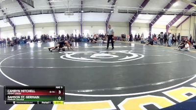 125 lbs Cons. Round 3 - Camryn Mitchell, Mount Union vs Samson St. Germain, Ferrum College