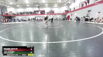 165 lbs Cons. Round 2 - Sam Schmidt, Ouachita Baptist vs Rocker Aguilar, Jamestown (N.D.)
