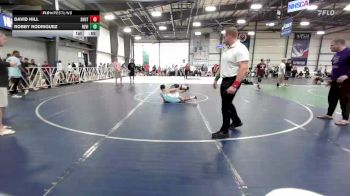 120 lbs Round Of 32 - David Hill, Team Shutt Garnett Trained vs Robby Rodriguez, Revival Orange