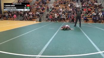 70 lbs Cons. Round 2 - Zaiden Jones, MN Elite vs Landon Michel, Summit Wrestling Academy