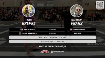 Tyler Grepke vs Matthew Franz 2023 ADCC Chicago Open