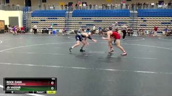 113 lbs Quarterfinal - Rock Zang, Archbishop Spalding vs JD Vassar, Gilman School