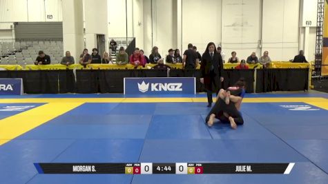 JULIE M. vs MORGAN S. 2025 World IBJJF Jiu-Jitsu No-Gi Championship