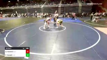 285 lbs Rr Rnd 1 - Gage Howard, Uintah vs Forest Howell, Flathead Valley WC