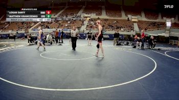 132-D2 Quarterfinal - Logan Dartt, Bradshaw Mountain vs Matthew Krawczenko, Canyon View High School