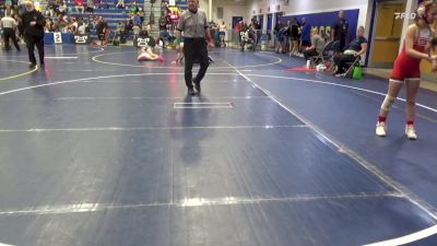 84-92 lbs Quarterfinal - Stella McGowan, Peters Township vs Piper Lexie, Ringgold