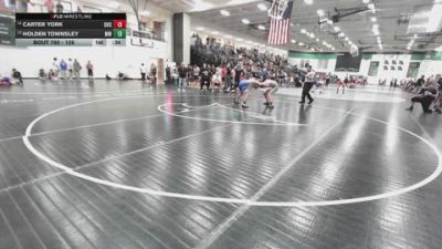 126 lbs Cons. Round 6 - Carter York, Ozark High School vs Holden Townsley, Millard West