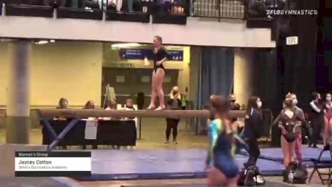 Jaycey Cotton - Women's Group, Omaha Gymnastics Academy - 2021 Women's Xcel Region 4 Championships