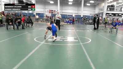 72 lbs Consi Of 8 #1 - Nehemiah Callejas, Milo WC vs Dominic DeMarco, None