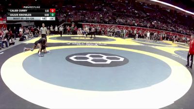 D1-120 lbs Cons. Round 2 - Julius Knowles, Hamilton vs Caleb Curry, Elder