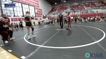 90 lbs Quarterfinal - Diesel Miller, Perry Wrestling Academy vs Blake Storm, Blanchard Youth Wrestling Club