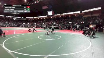 100 lbs Cons. Round 4 - Jake Hatchel, CPWA vs Cane Tharp, BKV1