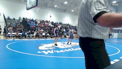 126 lbs Quarterfinals (8 Team) - Cecil Collins, St. Martin High School vs Cameron Hudson, Desoto Central