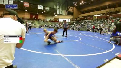 61 lbs Quarterfinal - Lucas Smith, Team Conquer Wrestling vs Lyle Meek, Mighty Bluebirds Wrestling