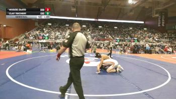 2A-175 lbs Semifinal - Clay Teichert, Cokeville vs Wudzie Zaato, Sundance