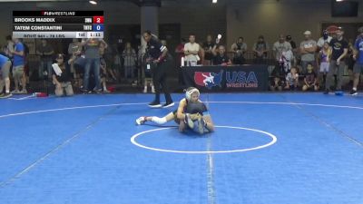 78 lbs Cons. Sub-rd Of 16 - Brooks Maddix, Sebolt Wrestling Academy vs Tatem Constantini, Team Nazar Training Center