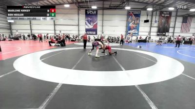 145 lbs Consi Of 8 #1 - Marlone Kirksy, IN vs Ben Hegler, OH