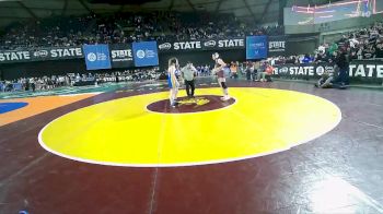 Girls 1B/2B/1A 190 Champ. Round 2 - Bailey Webb, Stevenson (Girls) vs Olivia Chapman, Adna (Girls)