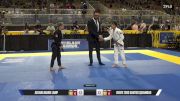 Avery Zedd Santos Quiambao vs Juliana Marie Lamp 2025 Pan Kids Jiu-Jitsu IBJJF Championship