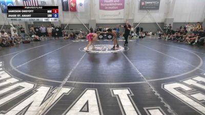 126 lbs Jameson Onstott, Michigan Red vs Jhase St. Amant, Louisiana