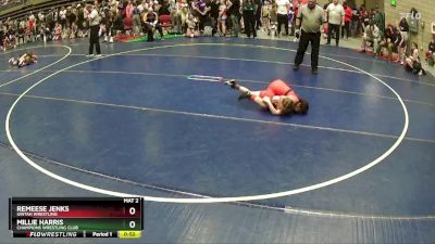 80 lbs Round 1 - Remeese Jenks, Uintah Wrestling vs Millie Harris, Champions Wrestling Club