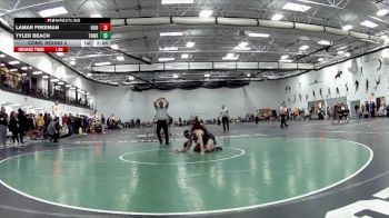 141 lbs Cons. Round 2 - Tyler Beach, Trine vs Lamar Freeman, Heidelberg