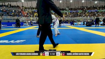 Gabriel Antônio Santos Ribeiro vs Luís Fernando Aranha Barbara 2026 Brasileiro Jiu-Jitsu IBJJF