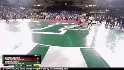 70 lbs Champ. Round 1 - Gabriel Nunez, Cherry Creek Wrestling Club vs Tyler Ragsac, Mat Rats Rebooted Wrestling