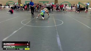 115 lbs Round 5 (6 Team) - JD Christmann, Virginia Patriots vs Brendan Tobin, North Baltimore WC
