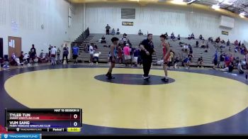 106 lbs Quarterfinal - Tyler Tun, Snider Wrestling Club vs Vum Sang, Perry Meridian Wrestling Club