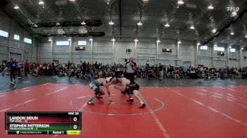120 lbs Round 5 (6 Team) - Landon Sidun, Top Level vs Stephen Patterson, Youngstown Elite