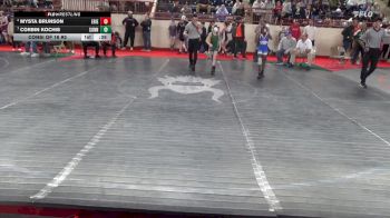 65_B lbs Consi Of 16 #2 - Mysta Brunson, Erie vs Corbin Kochis, Connellsville