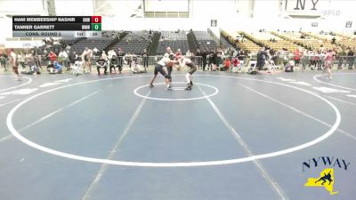 126 lbs Cons. Round 5 - Tanner Garrett, Warrior Warehouse Wrestling vs Hani MEMBERSHIP Nashir, Buffalo Nomads Wrestling