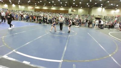 77 lbs Quarterfinal - Landon Eaton, Pacific Edge Wrestling vs Louie Hauder, Spanish Springs WC