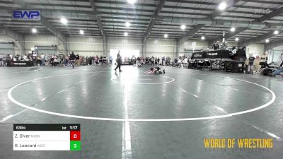 83 lbs Round Of 32 - Zavier Olver, Mat Assassins vs Ryker Leonard, Westshore Wrestling Club