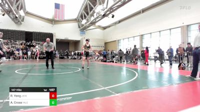 147-H lbs Round Of 32 - Ryan Yang, Jersey 74 vs Aidan Cross, Yale Street