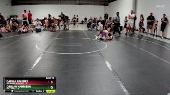 56 lbs Round 4 (8 Team) - Camila Ramirez, Backyard Brawlers vs Deglan Harrison, Full Circle