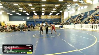 138 lbs Round 3 (8 Team) - Adriano Garavito, Cowboys WC vs Noah Pike, Lake Mary Militia WC