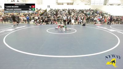 70 lbs Champ. Round 2 - William Uszenski, Empire Wrestling Academy vs Louis Milgrim, VHW Club