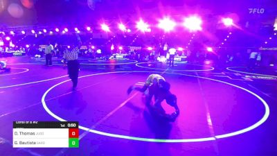 109 lbs Consi Of 8 #2 - Daniel Thomas, Juggernaut WC vs Gabriel Bautista, Garden City Wrestling Club