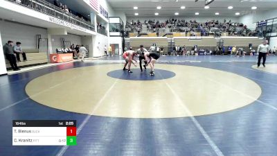 184 lbs Round Of 32 - Tyler Bienus, Bucknell vs Chase Kranitz, Pittsburgh